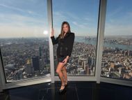 Stassi Schroeder Visits the Empire State Building - Source: Getty